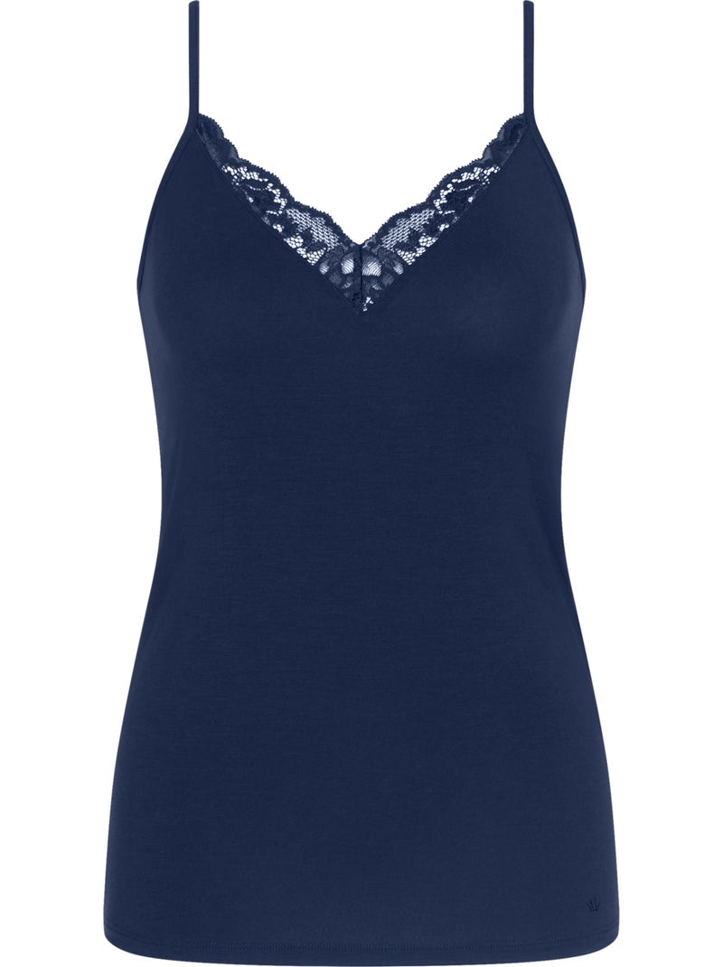 Haut pyjama caraco amourette Bleu - Kiabi