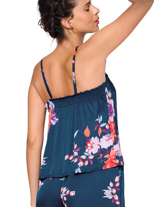 Haut pyjama caraco fines bretelles AMARYLLIS - Kiabi