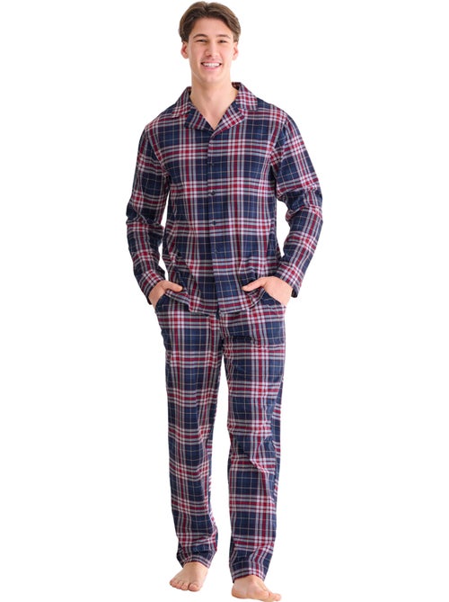 Haut pyjama chemise manches longues cosy nights - Kiabi Haut pyjama chemise manches longues cosy nights - Kiabi