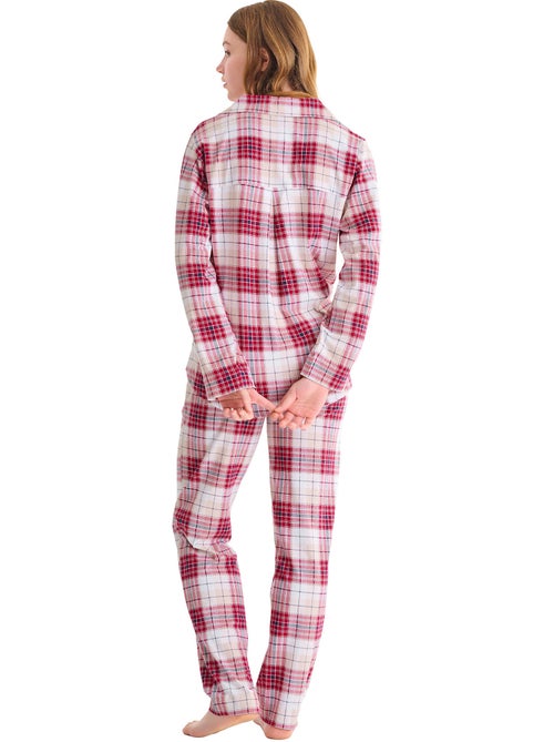 Haut pyjama chemise manches longues cosy nights - Kiabi