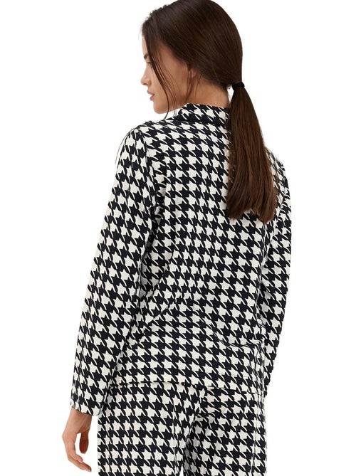 Haut pyjama chemise manches longues Mia - Kiabi Haut pyjama chemise manches longues Mia - Kiabi