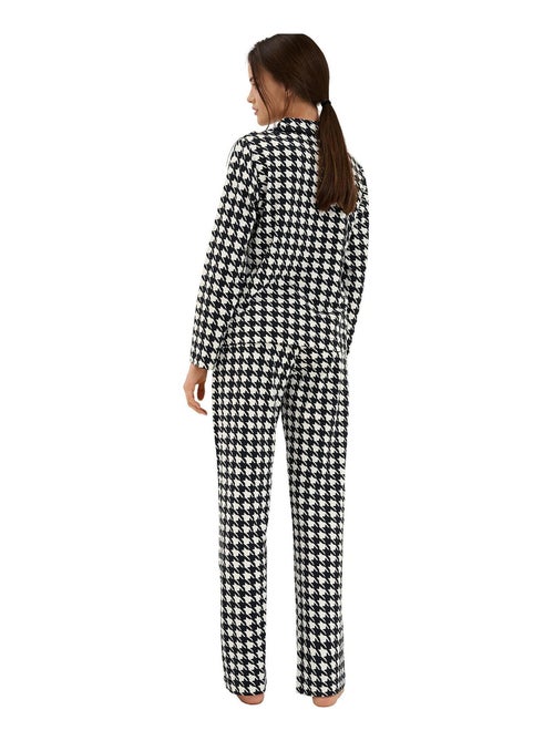 Haut pyjama chemise manches longues Mia - Kiabi Haut pyjama chemise manches longues Mia - Kiabi