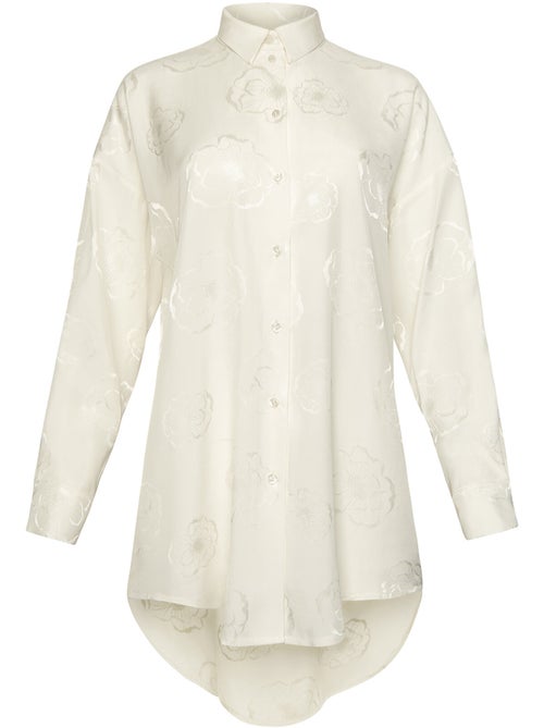 Haut pyjama chemise manches longues MIRACLE MARIAGE - Kiabi