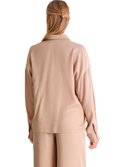 Haut pyjama chemise manches longues STELLA - Kiabi Haut pyjama chemise manches longues STELLA - Kiabi