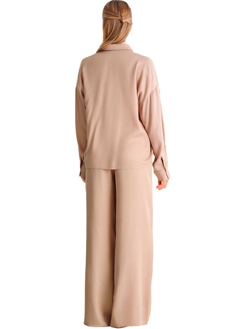 Haut pyjama chemise manches longues STELLA - Kiabi Haut pyjama chemise manches longues STELLA - Kiabi