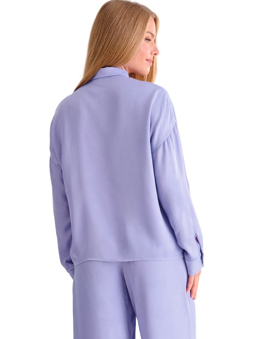 Haut pyjama chemise manches longues STELLA - Kiabi Haut pyjama chemise manches longues STELLA - Kiabi