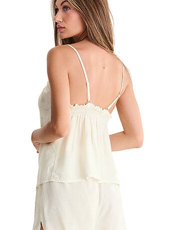 Haut pyjama débardeur caraco MIRACLE MARIAGE