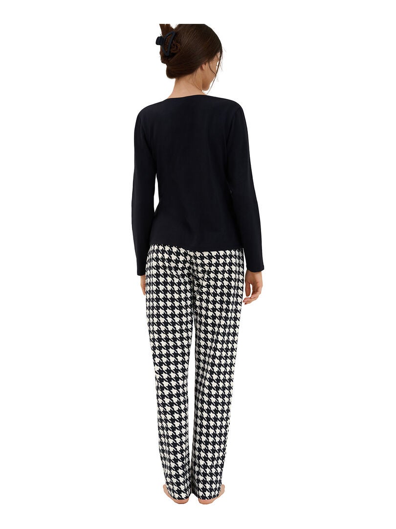 Pyjama Pantalon Femme Hiver - Flanelle épaisse Douce Et Chaude Pour La Maison