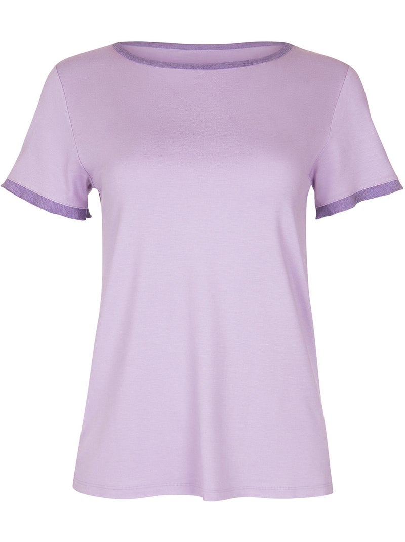 Haut pyjama t-shirt manches courtes Laura Rose - Kiabi