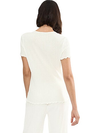 Haut pyjama t-shirt manches courtes MIX MATCH