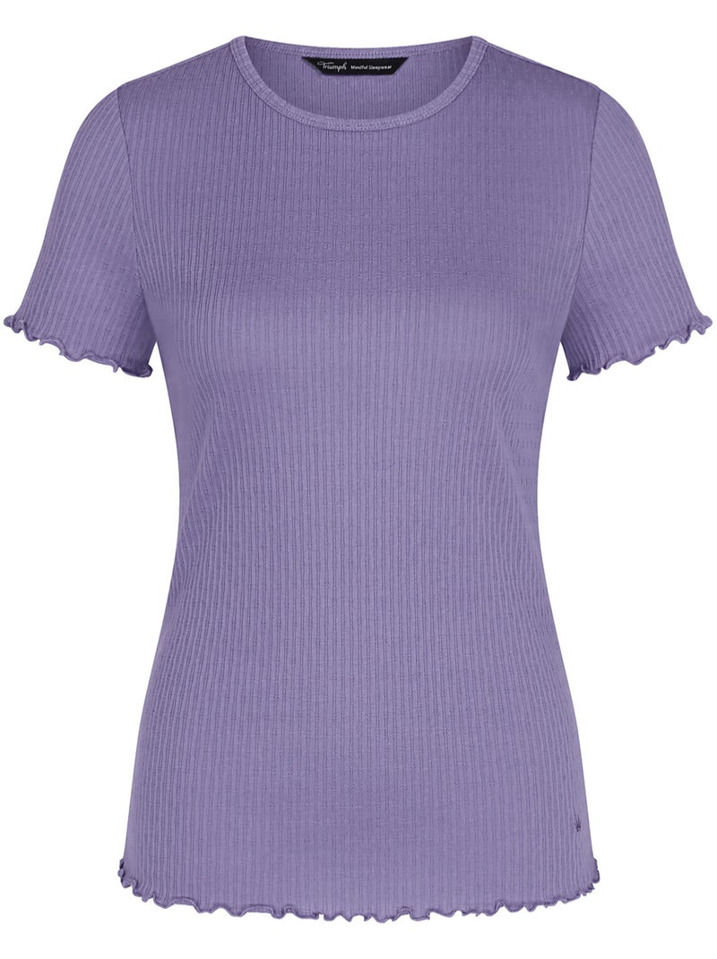 Haut pyjama t-shirt manches courtes MIX MATCH Violet - Kiabi