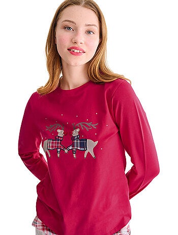 Haut pyjama top manches longues cosy nights