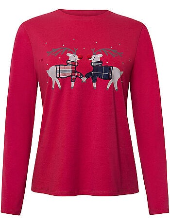Haut pyjama top manches longues cosy nights