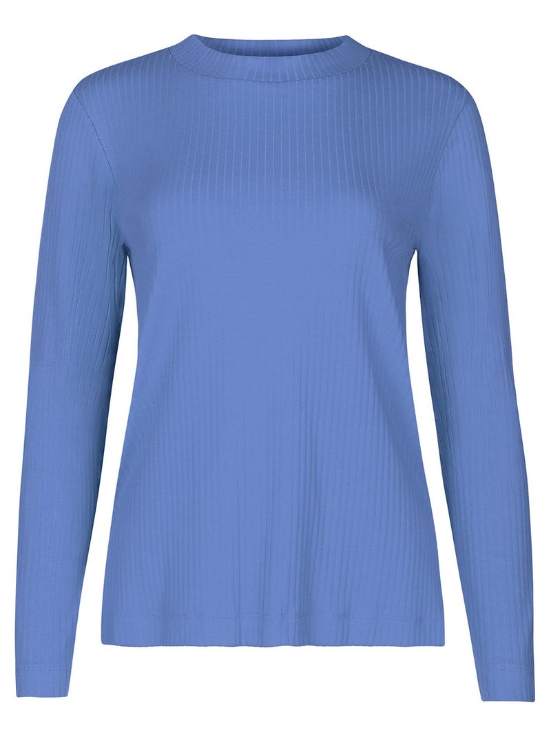 Haut pyjama top manches longues Lucky Bleu - Kiabi