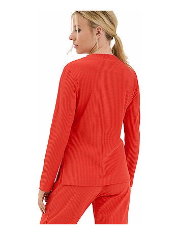 Haut pyjama top manches longues Lucky