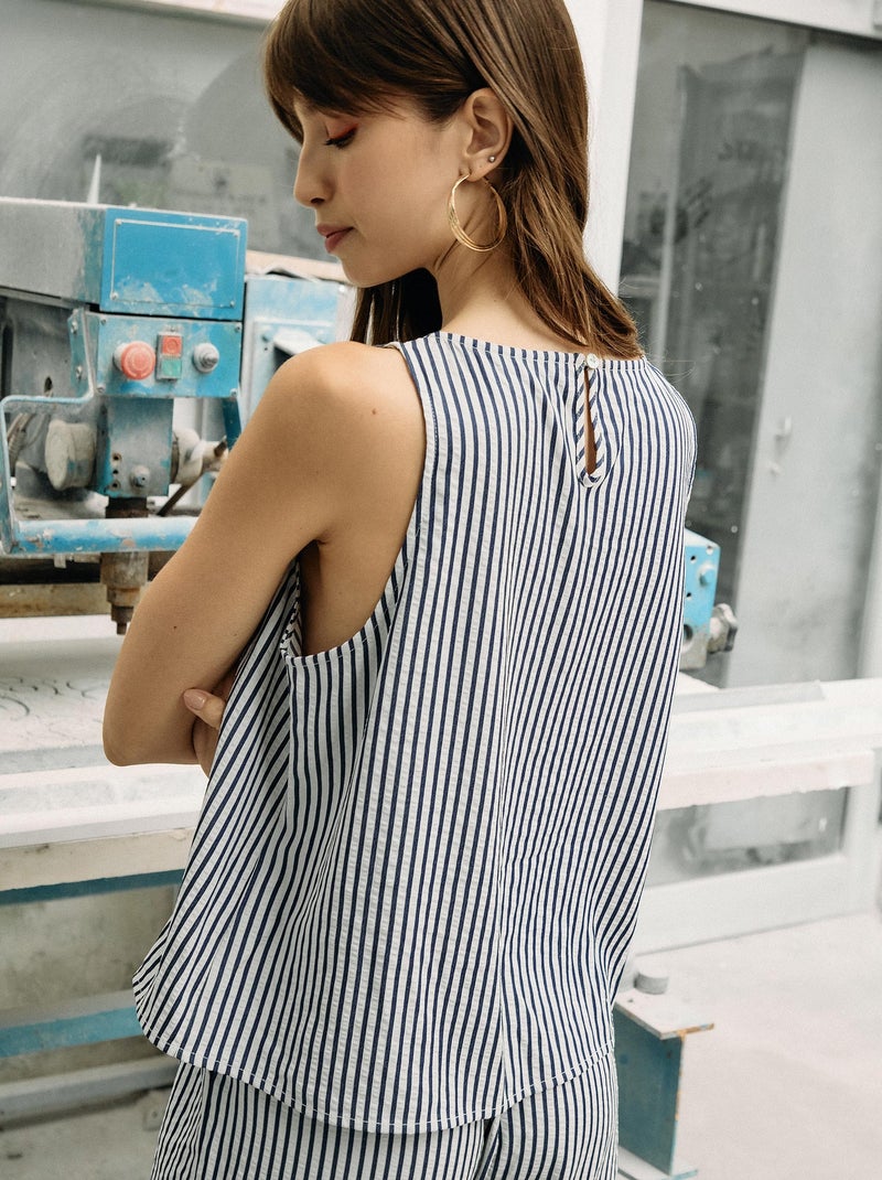Haut rayé, MO Fashion Bleu - Kiabi