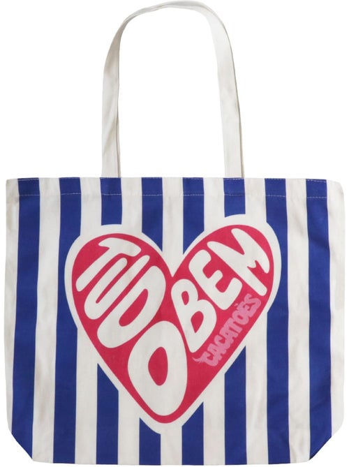 HEART - Tote Bag Bleu royal - Kiabi