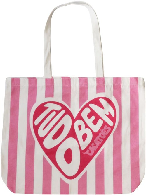 HEART - Tote Bag Rose - Kiabi