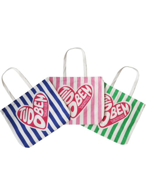 HEART - Tote Bag Vert - Kiabi