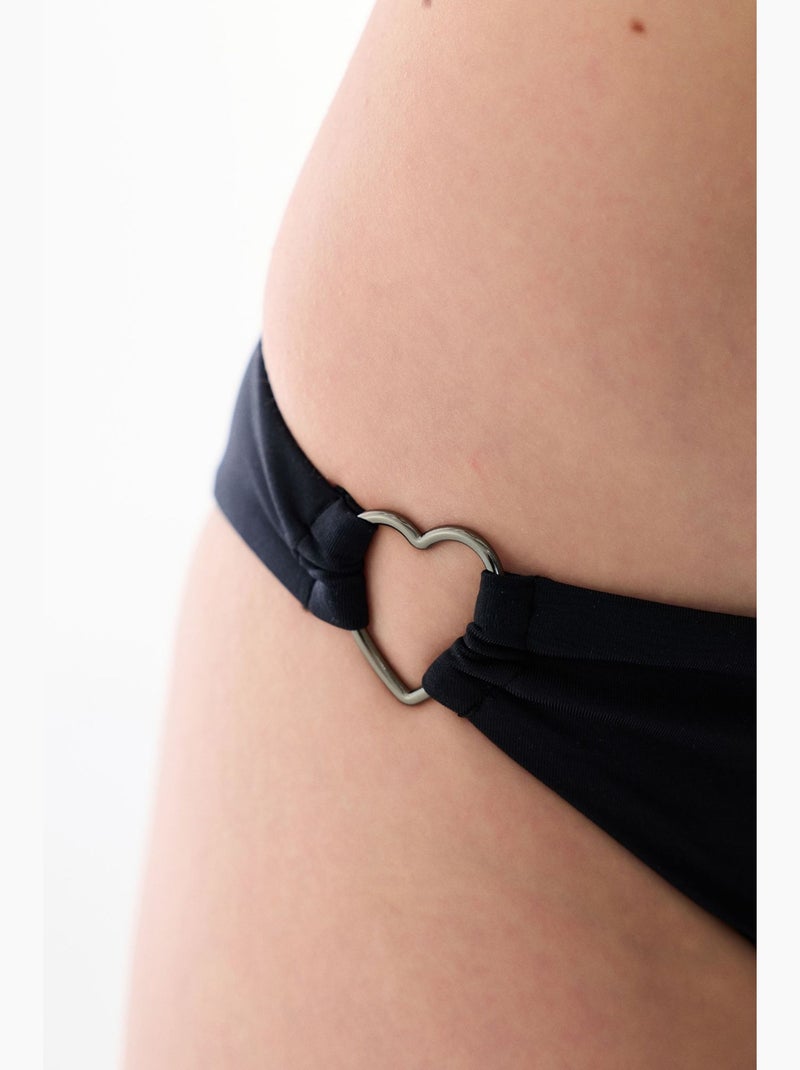 Hearth bas de bikini taille mi-haute penti Noir - Kiabi
