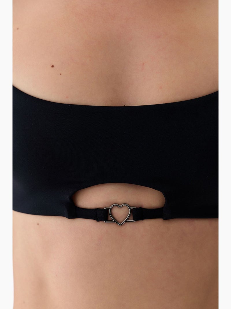 Hearth haut de bikini bandeau penti Noir - Kiabi