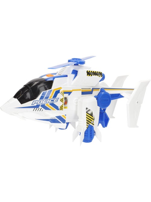 Hélicoptère de police teamsterz avec lumières et son - Kiabi