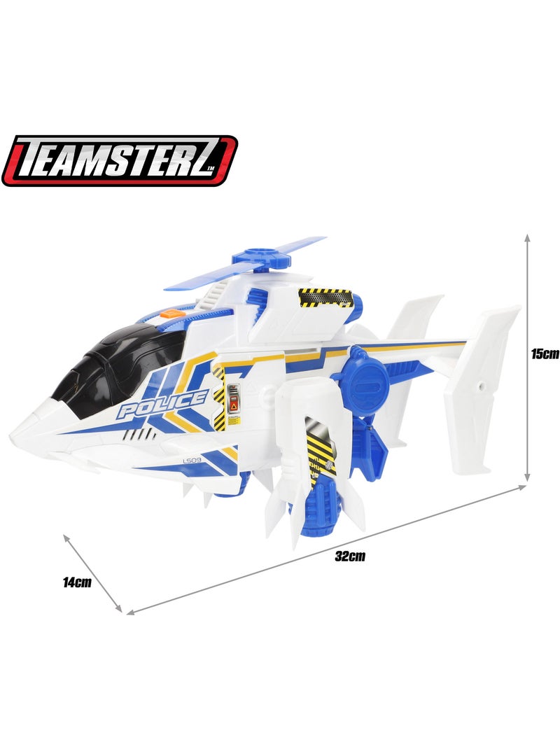 Hélicoptère de police teamsterz avec lumières et son N/A - Kiabi