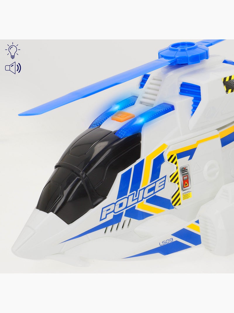 Hélicoptère de police teamsterz avec lumières et son N/A - Kiabi