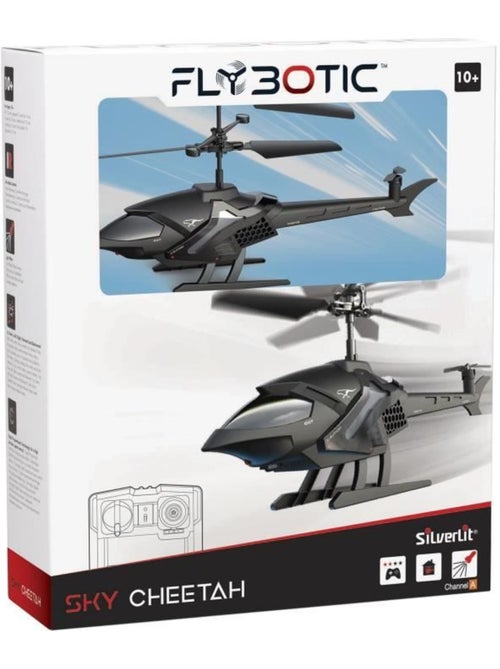 Hélicoptère télécommandé - flybotic - sky cheetah - 24cm - 3 canaux - dès 10ans - Kiabi