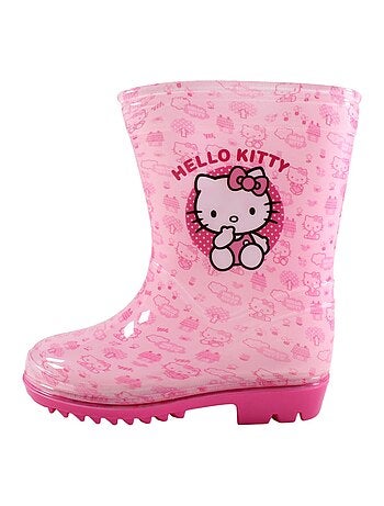 Hello Kitty - Bottes fille pour enfant à motif