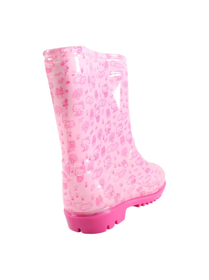Hello Kitty - Bottes fille pour enfant à motif Rose - Kiabi