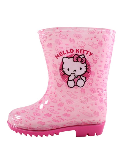 Hello Kitty - Bottes fille pour enfant à motif - Kiabi