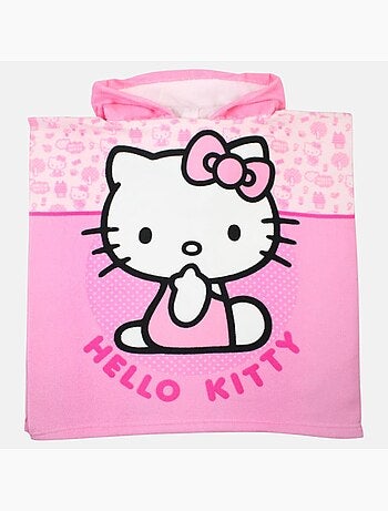 Hello Kitty - Poncho fille pour enfant à motif