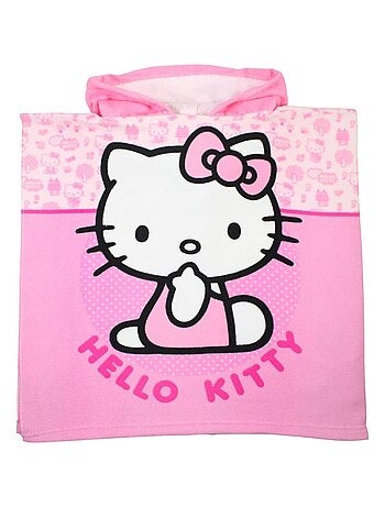 Hello Kitty - Poncho imprimé Hello Kitty