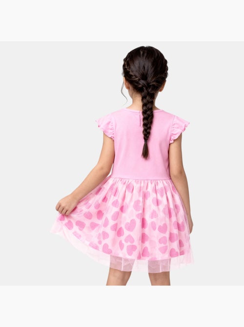 Hello kitty - robe imprimée avec jupe en tulle, coupe décontractée, col rond et manches courtes - Kiabi Hello kitty - robe imprimée avec jupe en tulle, coupe décontractée, col rond et manches courtes - Kiabi