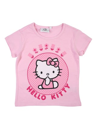 Hello Kitty - T-shirt imprimé Hello Kitty en coton