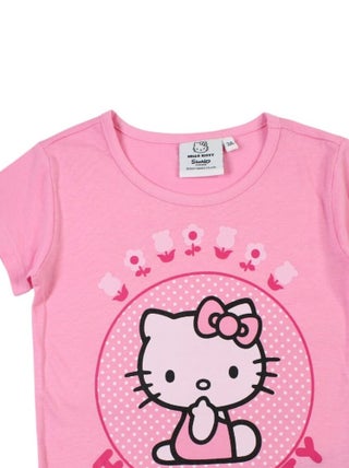 Hello Kitty - T-shirt imprimé Hello Kitty en coton