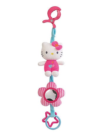 Hello kitty baby peluche avec clip activités a accrocher et 42cm