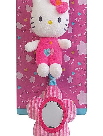 Hello kitty baby peluche avec clip activités a accrocher et 42cm