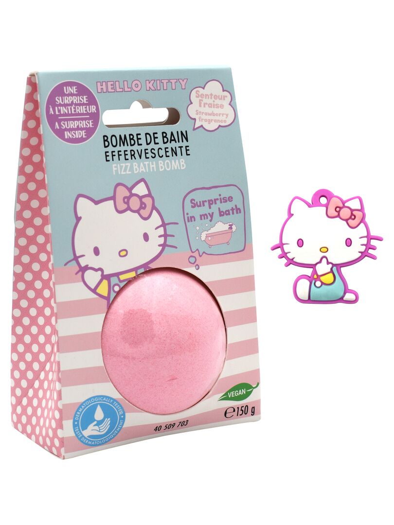 Hello Kitty, Boule de Bain avec Surprise à L'intérieur - 150g N/A - Kiabi