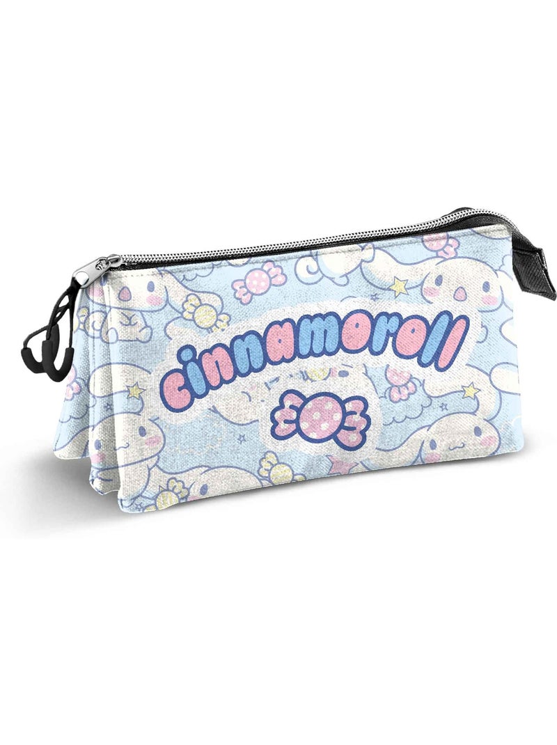 Hello Kitty Cinnamoroll Candy Trousse Triple, Bleu Bleu - Kiabi