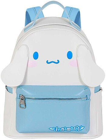 Hello Kitty Cinnamoroll Face Sac à dos Heady, Blanc