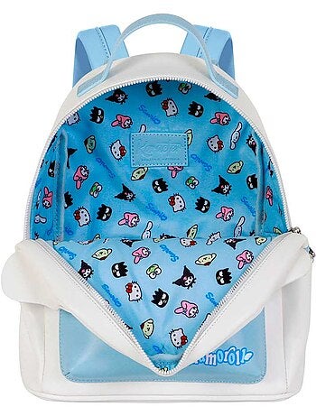 Hello Kitty Cinnamoroll Face Sac à dos Heady, Blanc