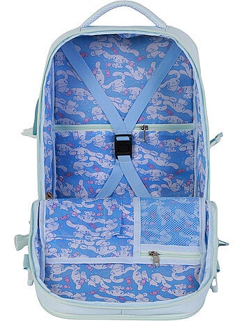 Hello Kitty Cinnamoroll Varsity Sac à dos Mercury 2.0 Voyage Cabine Avion 40x20x25cm, Bleu