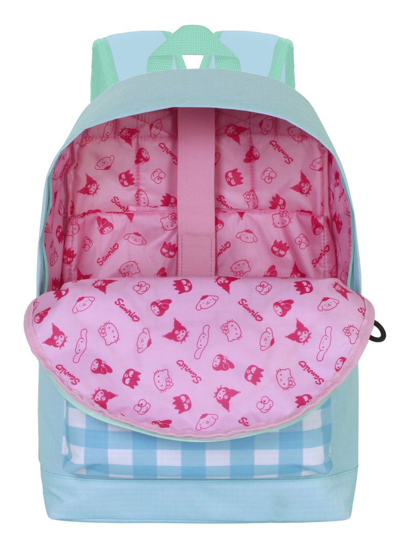 Hello Kitty Cinnamoroll Vichy Sac à dos HS FAN 2.2, Bleu Bleu - Kiabi