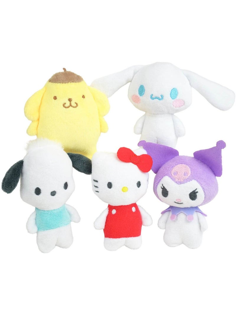 Hello kitty coffret 5 peluches hello kitty et ses amis +/- 9 cm Multicolore - Kiabi