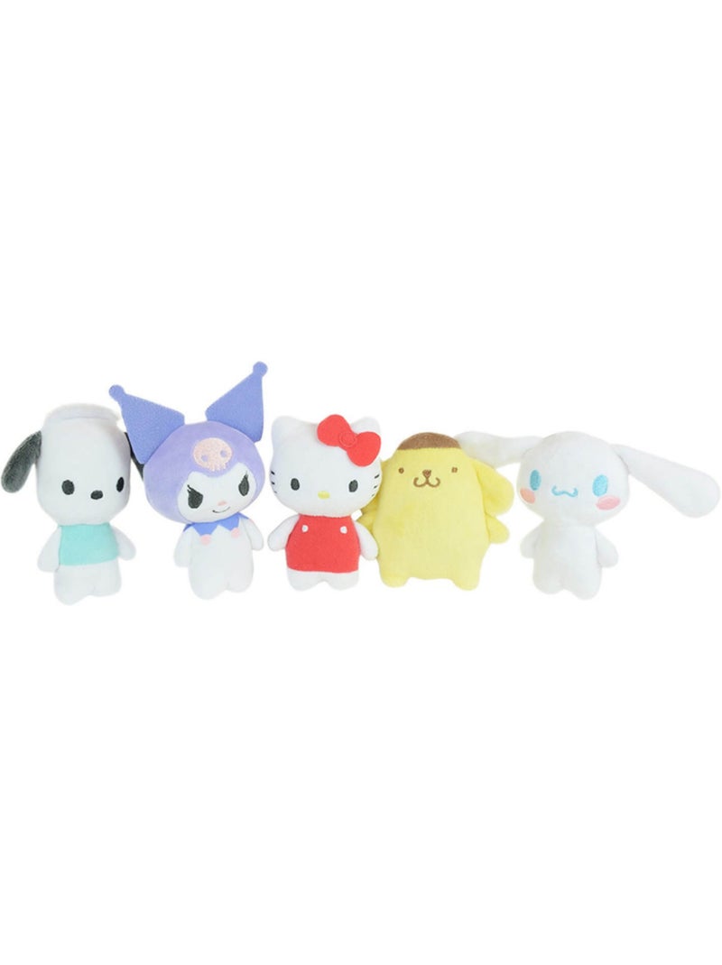 Hello kitty coffret 5 peluches hello kitty et ses amis +/- 9 cm Multicolore - Kiabi