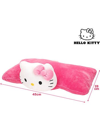 Hello kitty coussin en peluche 2 en 1, doux et velouté