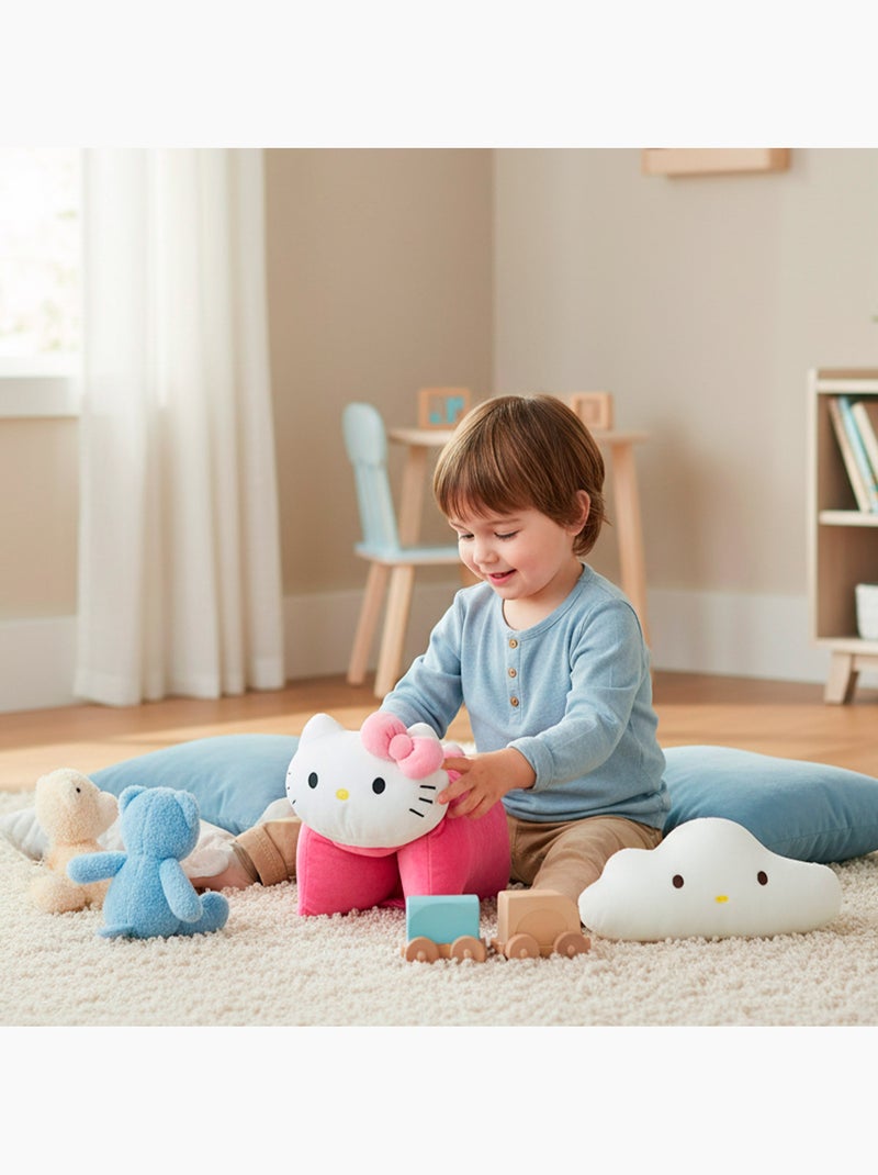 Hello kitty coussin en peluche 2 en 1, doux et velouté Rose - Kiabi