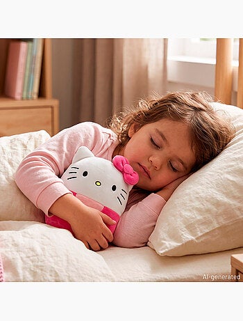 Hello kitty coussin en peluche 22 cm +3 ans